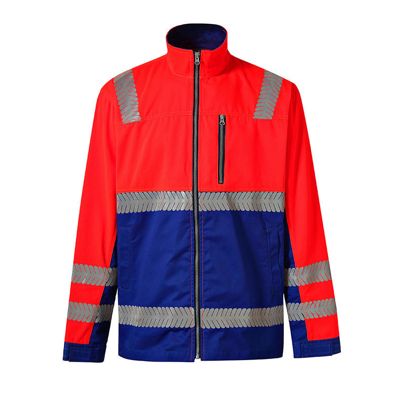 Improvment Sports Construction Reflective Clothes Safety Reflective Jacket High Visibility Workwear Safety Workers Bomber Waterproof Jacket